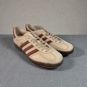 Adidas Gazelle Indoor Mens 10 Putty Mauve Shadow Red Gum Suede JQ8387‎ NEW